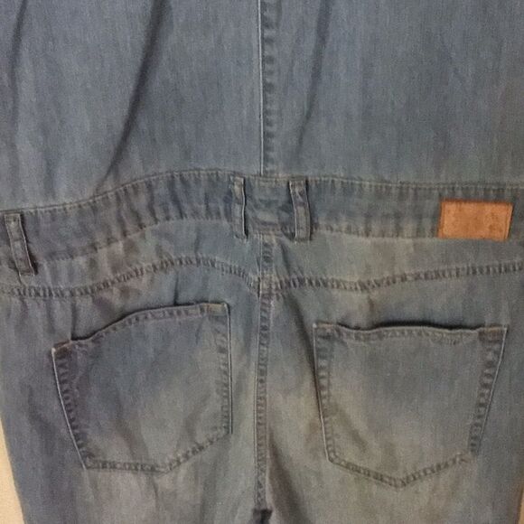 Zara Z1975 Women's Blue Denim Jumpsuit - Picture 6 of 7